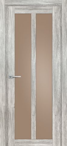 PSL-22  nanotex, сан-ремо серый 550*1900 стекло сатинат бронза