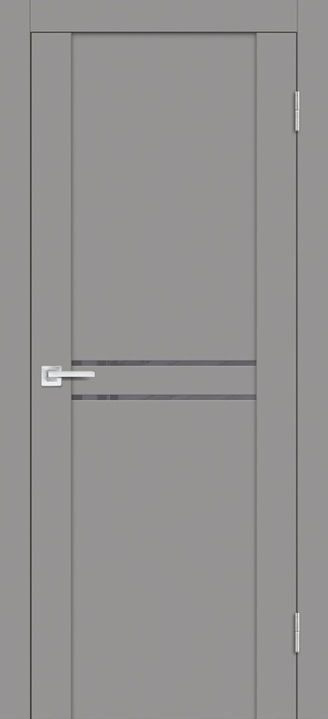 PST-4 soft-touch, серый бархат 600*2000 стекло серый лакобель