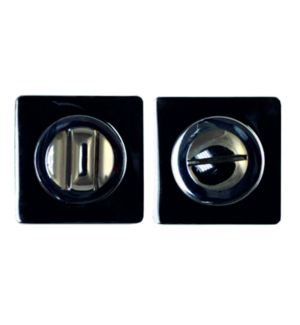 Сантехнический фиксатор "Vantage" BK02BN (черный никель/хром) /Квадрат/ст.