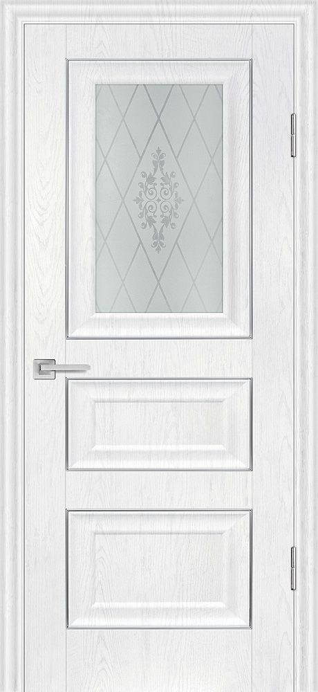 PSB-29 "Baguette" PVC пломбир ДО200х90,стекло с художественным рисунком