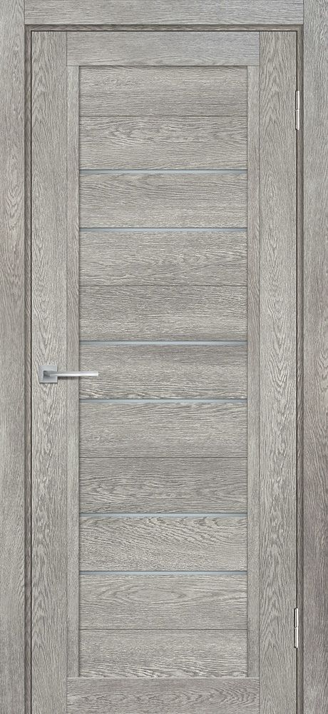 ТЕХНО-806 nanotex, чиаро гриджио 700*2000 стекло белый сатинат