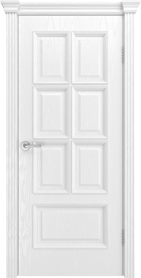 Фрейм 10 шпон Ясень белоснежный, глухое 600*2000