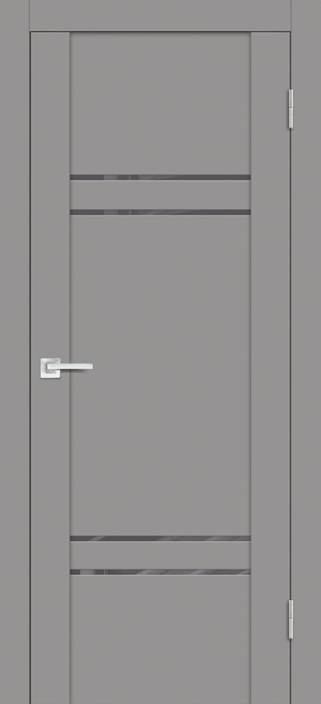 PST-5 soft-touch, серый бархат 800*2000 стекло серый лакобель