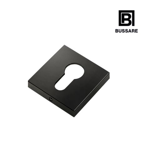 BUSSARE накладка на цилиндр  B0-40 B.NICKEL Черный никель/Квадрат/