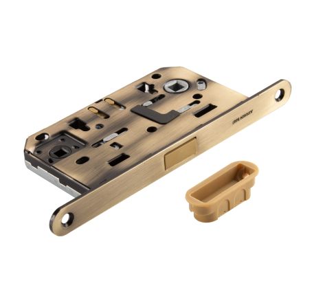 Защёлка врезная магнитная сантехническая ADDEN BAU WC-5096 MAG BRONZE (цвет БРОНЗА)