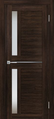 PSL-19  nanotex, сан-ремо шоколад 600*1900 стекло сатинат белый