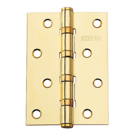 Петля универсальная с четырьмя подшипниками ADDEN BAU. 100X70X2.5 4BB POLISH GOLD (цвет БЛЕСТЯЩЕЕ ЗОЛОТО)