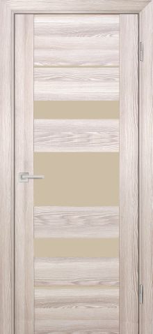 PSK-5 nanotex, ривьера крен-экрю 550*1900 стекло Кремовый лакобель