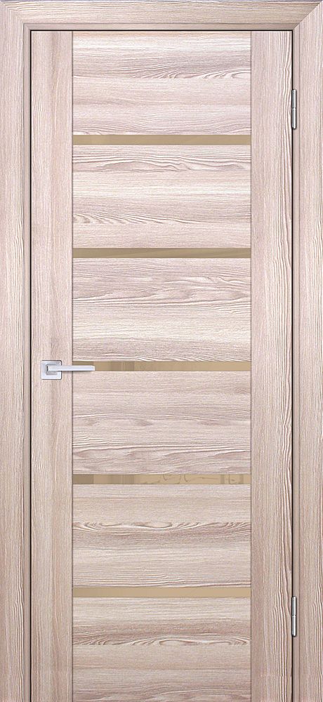 PSK-7 nanotex, ривьера крен-экрю 600*1900 стекло кремовый лакобель