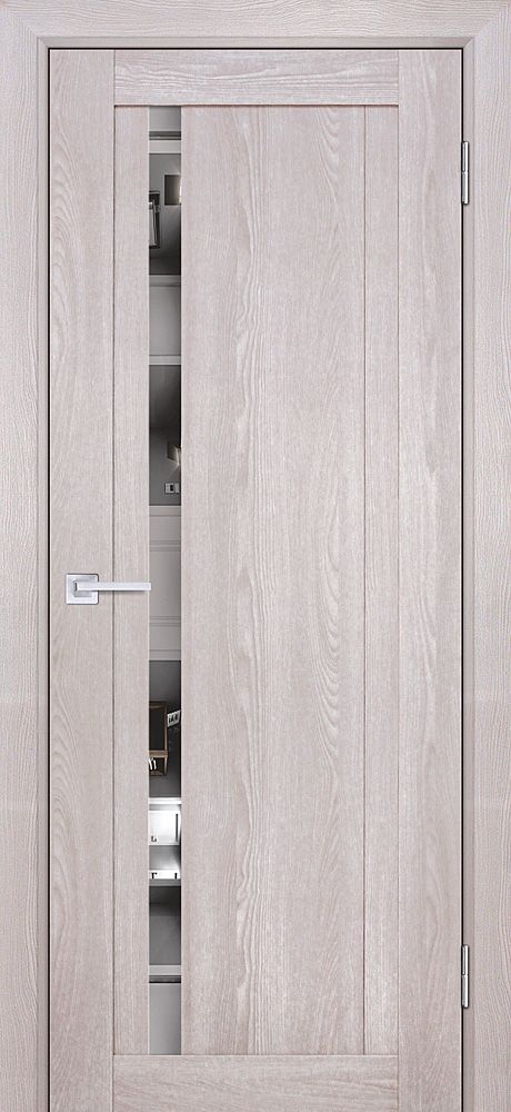 PSK-8 nanotex, ривьера крем 600*1900 стекло зеркало светлое