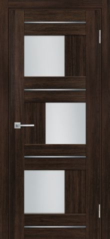 PSL-13  nanotex, сан-ремо шоколад 550*1900 стекло сатинат белый