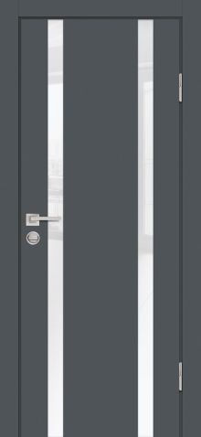 P-9 NEW PP графит, 600*2000 стекло белоснежный лакобель