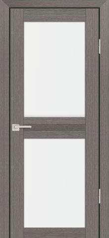PS- 4 PP,  Грей мелинга  550*1900  Белый сатинат