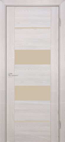 PSK-6 nanotex, ривьера крем 700*2000 стекло Кремовый лакобель