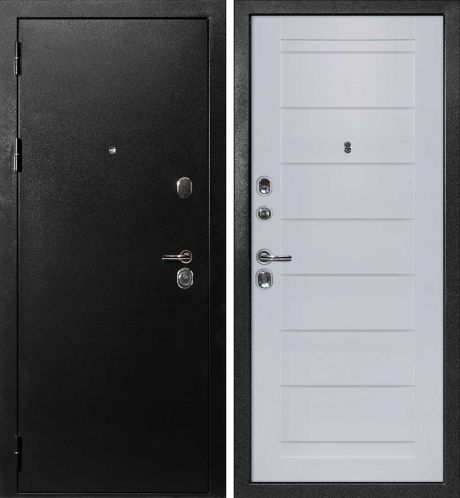 ДМ С-1 титан, замки Гардиан (металл гладкий/ ТЕХНО 708 nanotex муссон) 860 ПР