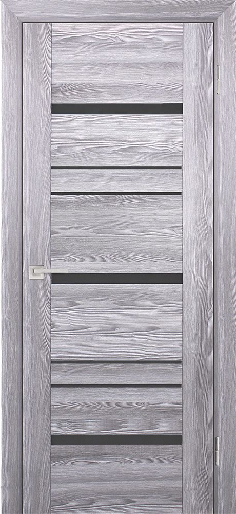 PSK-3 nanotex, ривьера грей 550*1900 стекло Серый лакобель