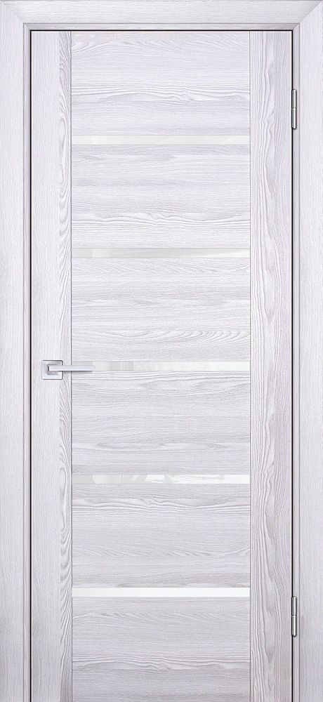 PSK-7 nanotex, ривьера айс 800*2000 стекло белый лакобель