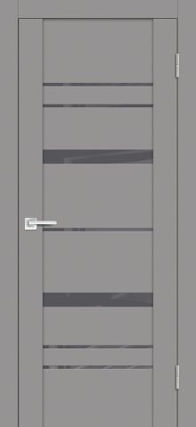 PST-2 soft-touch, серый бархат 900*2000 стекло серый лакобель
