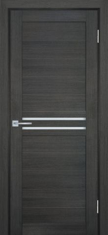 ТЕХНО 739  nanotex,  Грей  600*1900  Белый сатинат