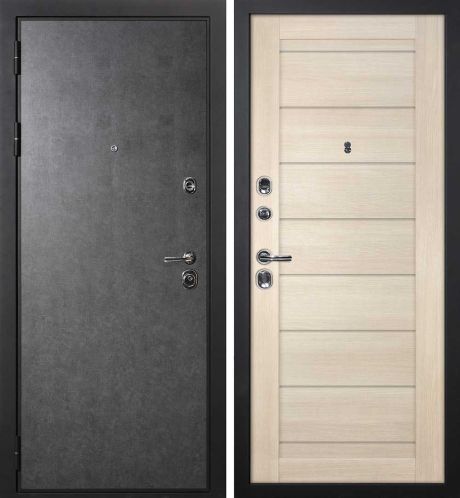 ДМ П-2/1 черный муар, Kale (ФП гладкая штукатурка графит/ТЕХНО-708 nanotex капучино) 960 Л