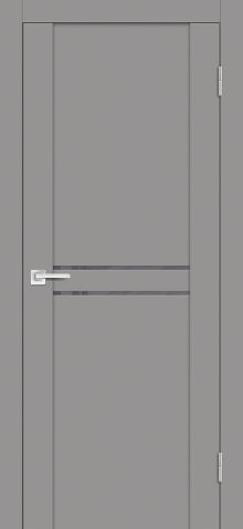PST-4 soft-touch, серый бархат 600*1900 стекло серый лакобель