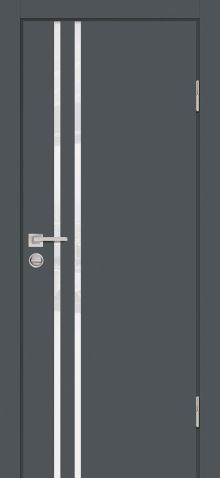 P-11 NEW PP графит, 600*2000 стекло белоснежный лакобель