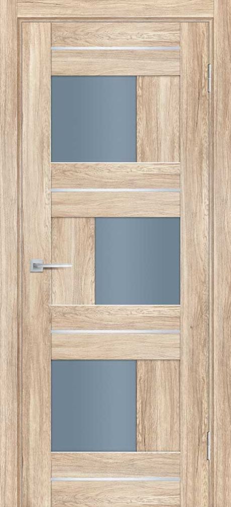 PSL-13  nanotex, сан-ремо натуральный 800*2000 стекло сатинат графит