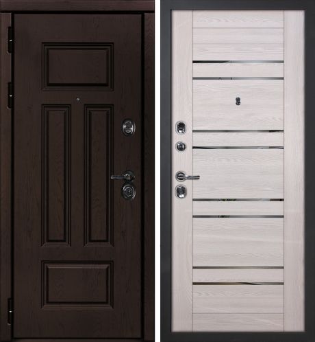 ДМ Э-2 шагрень черный,Cisa Blokator/Kale(ФП-6 дуб крафт./PSK-1 nanotex Ривьера крем зеркало) 860 ПР