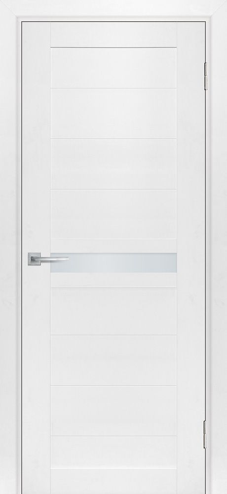 ТЕХНО-703 эмалит белоснежный 800*2000 стекло сатинат