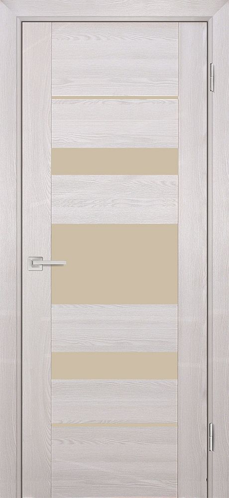 PSK-5 nanotex, ривьера крем 550*1900 стекло Кремовый лакобель