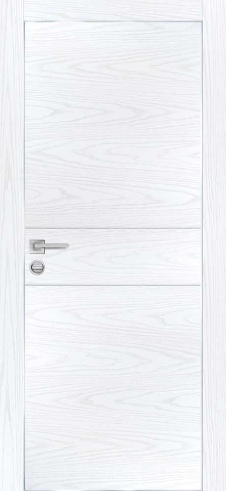 PX-15 PP дуб скай белый, 600*2000 молдинг /врезка под петли и замок AGB/ кромка с 4-х сторон