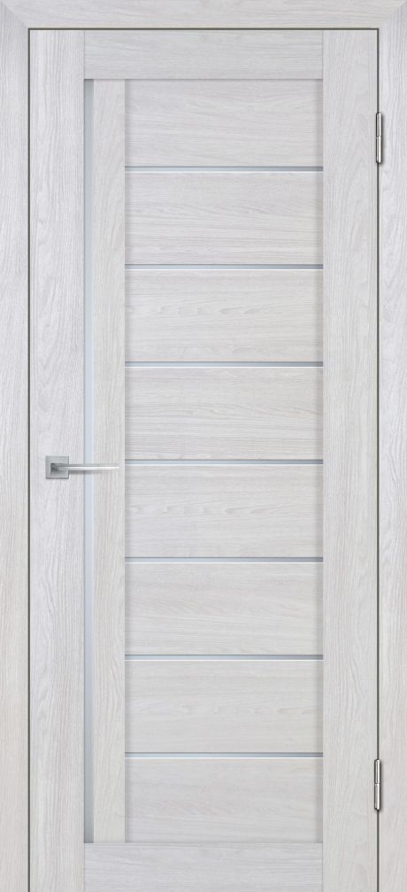 Лайт-41 (3D), арктик 900*2000 стекло белый сатинат