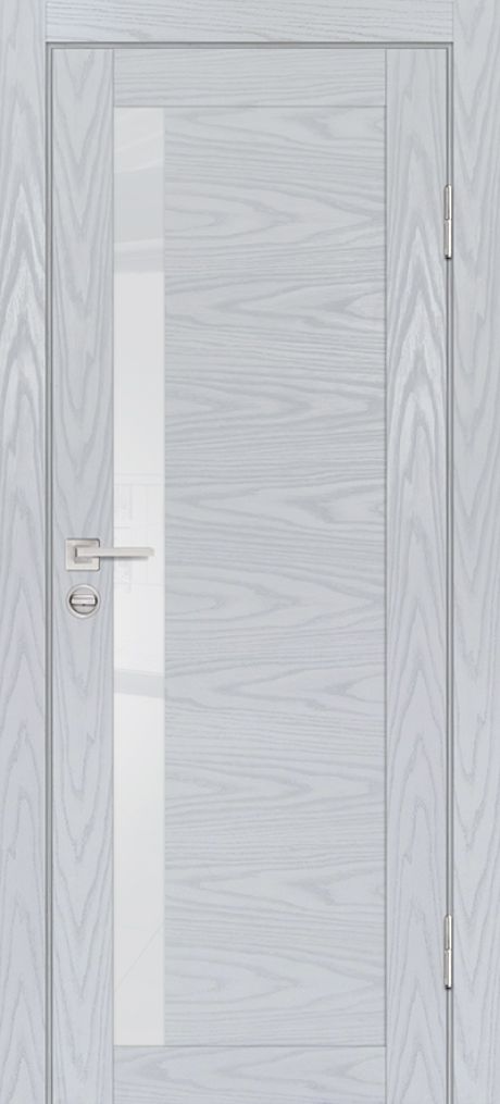 PSM-11 PP дуб скай серый, 700*2000 стекло лунный лакобель