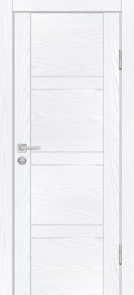 PSM-6 PP дуб скай белый, 600*1900 стекло белоснежный лакобель