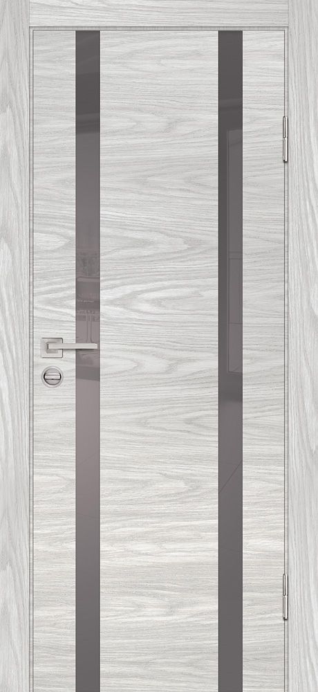 P-9 NEW PP дуб скай бежевый, 600*2000 стекло серый лакобель