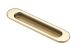 Комплект ручек для раздвижной двери без механизма SILLUR A-K05-V0 P.GOLD/S.GOLD (золото блестящее/матовое золото)