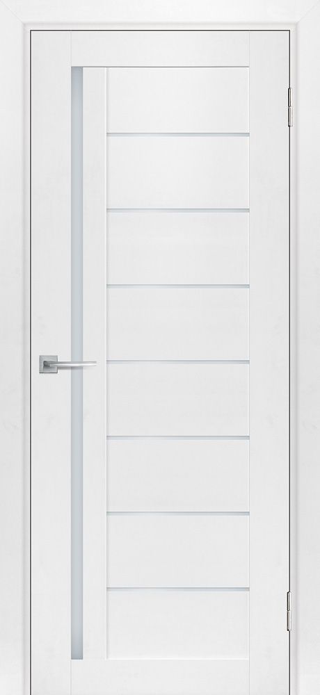 ТЕХНО 741 эмалит белоснежный 900*2000 стекло сатинат