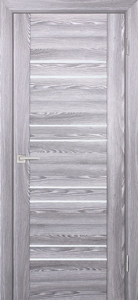 PSK-1 nanotex, ривьера грей 900*2000 стекло белый лакобель