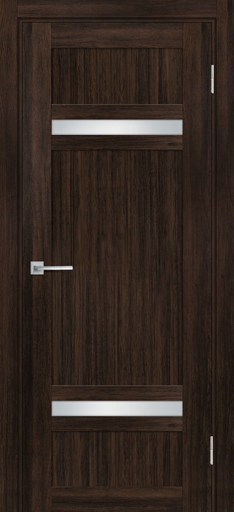PSL- 5  nanotex, сан-ремо шоколад 600*2000 стекло сатинат белый