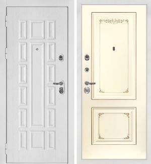 Дверь Квадро-124/Smalta-14