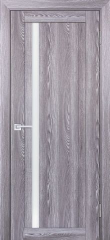PSK-8 nanotex, ривьера грей 550*1900 стекло Белый лакобель