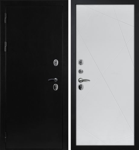 ДМ Термо-1  антик черное серебро, Border (металл / 8Тфл-103, Белоснежная мягкая шагрень) 860 Л