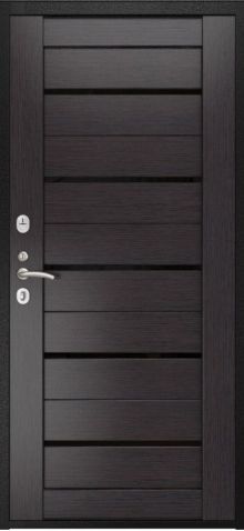 Берген СБ-1 (лак.черное, 16мм, венге), 960х2050