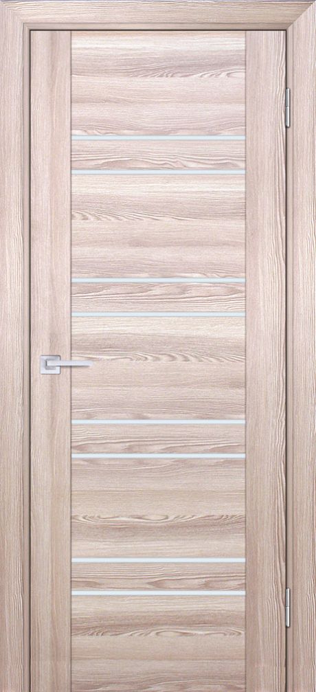 PSK-1 nanotex, ривьера крен-экрю 550*1900 стекло белый лакобель