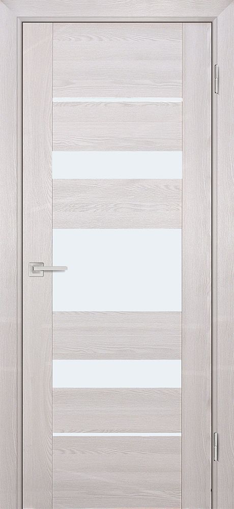 PSK-5 nanotex, ривьера крем 900*2000 стекло Белый лакобель