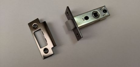 Защёлка межкомнатная с пластиковым язычком EDS-6-45 PLAST GRAPHITE, графит