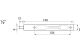 Ригель ADDEN BAU. 401-140 WHITE (БЕЛЫЙ)