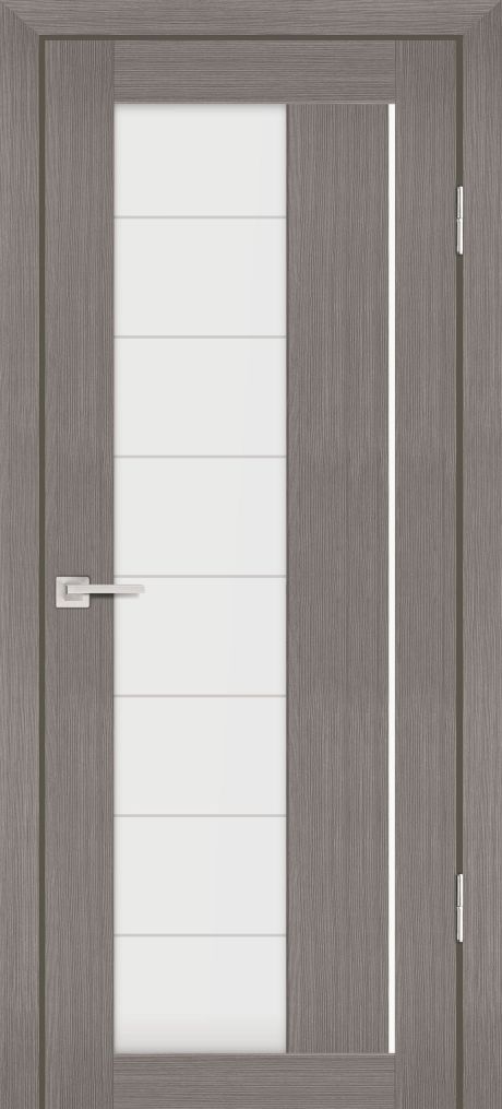 PS-41 PP,  Грей мелинга 550*1900 Белый сатинат  /ЗАКАЗНАЯ/