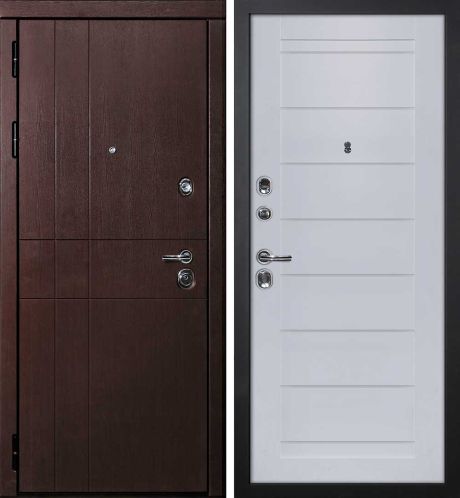 ДМ С-2 шагрень черн, замки Гардиан (ФП-1 орех премиум/ ТЕХНО-708 nanotex муссон) 860 Л