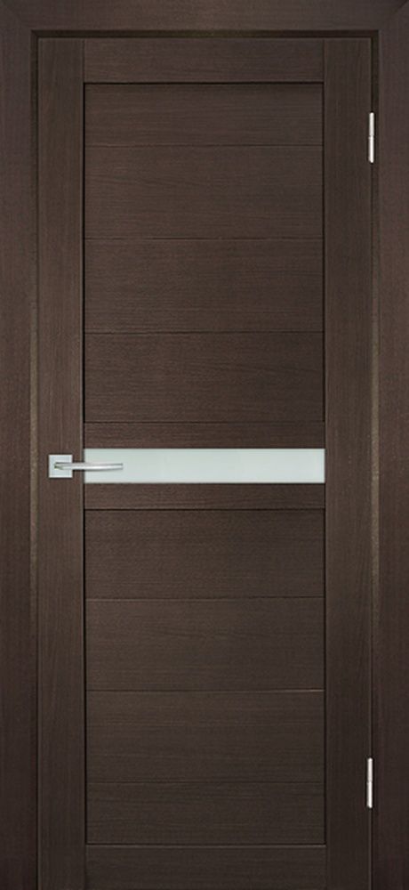 ТЕХНО 703 nanotex, венге 550*1900 стекло белый сатинат